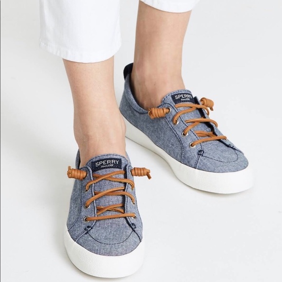 sperry crest vibe crepe chambray